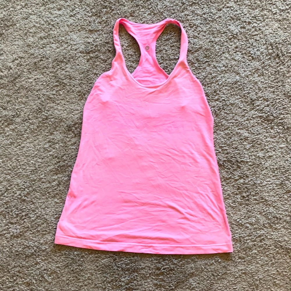 Lululemon Pink Tank Size M